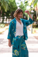 CONJUNTO ALBA FLOWER VERDE - Imagen 3