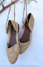 SANDALIA RAFIA COLORES