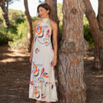 VESTIDO HALTER FLOWER