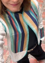 CHAQUETA NOA BLANCA Y RAYAS - Imagen 2