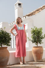 VESTIDO CERDEÑA CORAL - Imagen 3