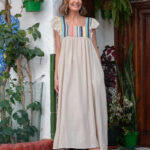 VESTIDO CERDEÑA BEIGE