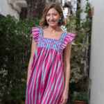 VESTIDO BELU FUCSIA