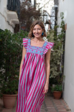 VESTIDO BELU FUCSIA