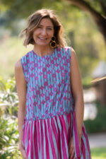 VESTIDO CELIA FUCSIA - Imagen 4