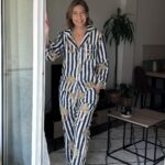 PIJAMA RAYAS AZUL