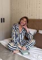 PIJAMA RAYAS AZUL - Imagen 2