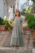 VESTIDO NICOLE VERDE - Imagen 3