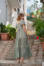 VESTIDO NICOLE VERDE - Imagen 2