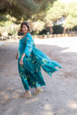 KIMONO FLOWER VERDE - Imagen 2