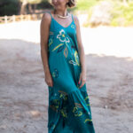 VESTIDO IERA FLOWER VERDE