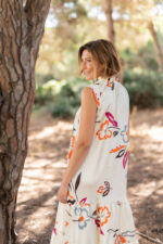 VESTIDO MENORCA FLOWER - Imagen 5