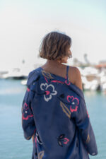 KIMONO ANITA FLOWER PETROLEO - Imagen 3